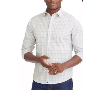 Men’s UNTUCKit Button Up Shirt. Style: Ernesto 40654 Size XL 100% Cotton